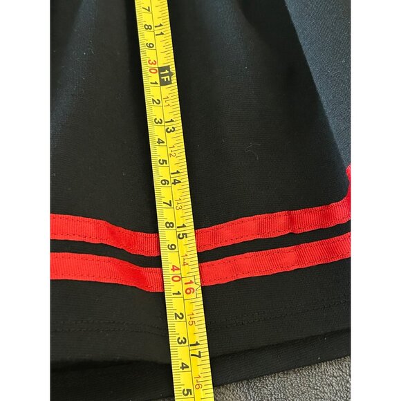 Wild Fable Pleated Black Skirt With Red Stripes XXL Polyester Blend - Picture 5 of 5